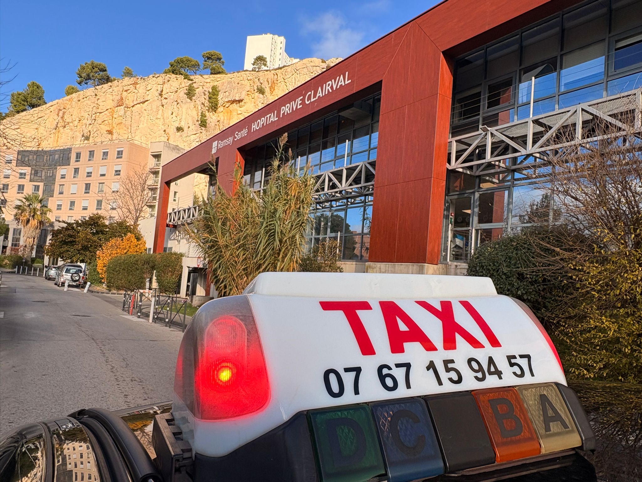 Taxi Ramsay Santé Hopital Privé CLairval